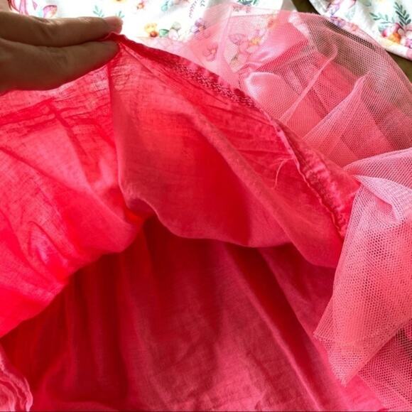 Girls Unicorn Tulle Party Dress 2T/3T - Picture 3 of 4